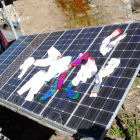 Solar panel in Lukla, Nepal